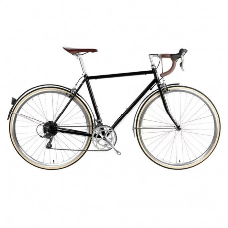 6KU TROY, Del Rey Black, 28" 49 cm, must