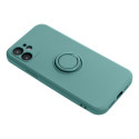 SILICONE RING case for IPHONE 16 Plus green