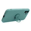 SILICONE RING case for IPHONE 16 Pro green