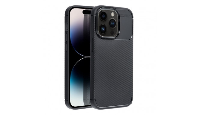 Case for iPhone 16 Carbon Premium black