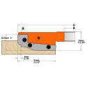 Viilungi freespea D=180x20x40 mm