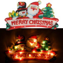 LED jõulud ripptuled Merry Christmas kaunistus 45cm