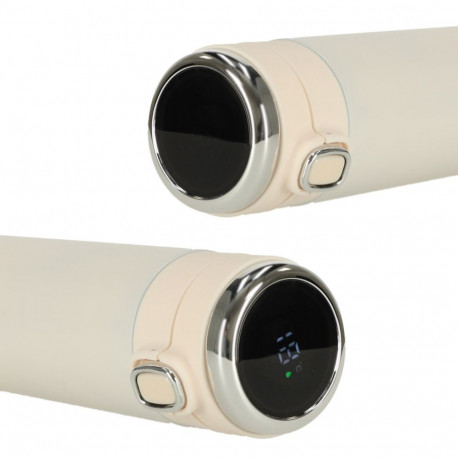 LED termos 420ml beeži värvi termokruus koos suukorviga