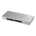 ZYXEL GS1200-8HP V2 8 Port Gigabit PoE+ Web/Smart Managed Switch 4x PoE+ 60 Watt LACP IGMP VLAN