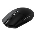 LOGITECH G G305 Mouse optical 6 buttons wireless 2.4 GHz USB wireless receiver black