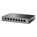 TP-LINK 8-Port Gigabit Desktop PoE Easy Smart Switch. 8 Gigabit RJ45 Ports inkl. 4 PoE Ports. 55W Po