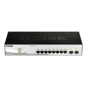 D-LINK 10-Port Layer2 Smart Managed Gigabit Switch dlink green 3.0 8x 10/100/1000Mbit/s TP RJ-45 Por