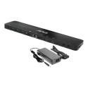 CLUB 3D USB C GEN 2 TRIPLE DISPLAY DP ALT MODE DISPLAYLINK DYNAMIC PD CHARGING DOCK WITH 120WATTS PS
