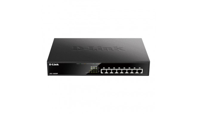 D-LINK 8-pordiline Layer2 PoE+ Gigabit lüliti