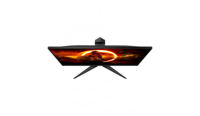 AOC Q24G2A/BK 23.8-tolline mängurimonitor IPS 2560x1440 1 ms HDMI DP must/punane