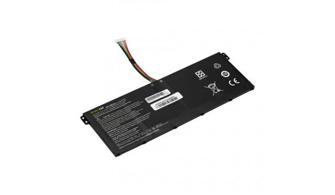 GREEN CELL aku AC14B13J AC14B18J 11.4V 3600mAh Acer Aspire 3 A315 ES1 jaoks