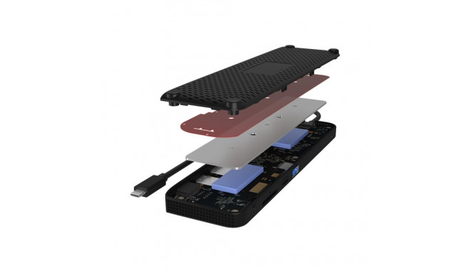ICY BOX IB-DK2116-C Multi-Docking Station for Notebooks and PCs