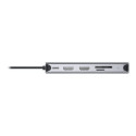 I-TEC USB-C Metal Nano Dock 2xHDMI 1xVGA 1xSD Cardreader 1xmicroSD Cardreader 1xGLAN 3xUSB 2.0 1xUSB