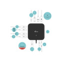 I-TEC USB-C Dual Display MST DS 1x DP 1x HDMI 1xGLAN 3xUSB 3.0 2xUSB 2.0 1xUSB-C-Datei 1xAudio/Mic J