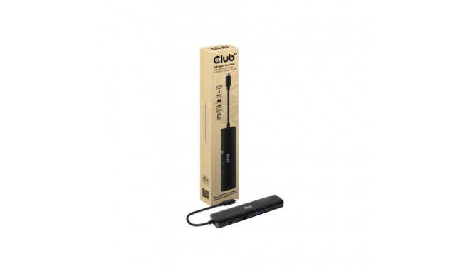 CLUB 3D USB Type-C 7-in-1 jaotur HDMI 4K60Hz+SDTF kaardipesa+2xUSB-A + USB-C PD + RJ45