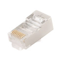 GEMBIRD PLUG5SP/50 Gembird Shielded modular plug 30u gold plated, 50 pcs, solid and stranded