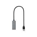 I-TEC USB 3.0 Metal Gigabit Ethernet Adapter 1x USB 3.0 to RJ-45 LED for Notebook Tablet PC Windows 