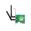 TP-LINK 300MBit/s WLAN-N PCI Express-Adapter Atheros-Chipsatz 2T2R 2.4GHz 802.11b/g/n 2 removeable a