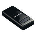 TP-LINK N300 WLAN Mini-USB-Adapter 2.4GHz 802.11b/g/n QSS-Taste Autorun-Tool supports Windows XP/Vis