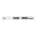 CISCO CBS350 MANAGED 24-PORT GE 4X10G SFP+