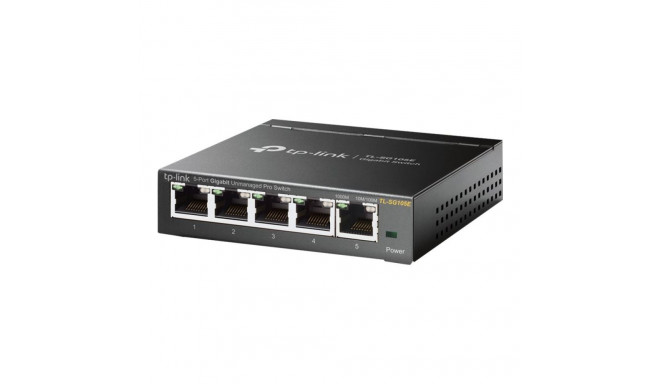 TP-LINK 5-Port Gigabit Desktop Easy Smart Switch 10/100/1000Mbps RJ45 ports MTU/Port/Tag-based VLAN 