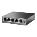 TP-LINK 5-Port Gigabit Desktop Switch with 4-Port PoE 5 Gigabit RJ45 ports including 4 PoE ports 56W