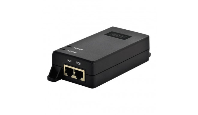 DIGITUS PoE+ power management injector 55V 30W 10/100/1000 Mbit RJ45 LAN in RJ45 PoE out max 100m