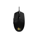 LOGITECH Gaming Mouse G203 LIGHTSYNC Mouse optical 6 buttons wired USB black