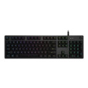 LOGITECH Gaming G512 Keyboard backlit USB Nordic key switch GX Brown Tactile carbon (PAN)