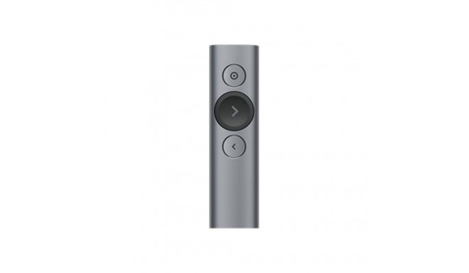 LOGITECH Spotlight Presentation remote control 3 buttons slate