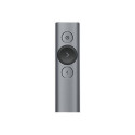 LOGITECH Spotlight Presentation remote control 3 buttons slate