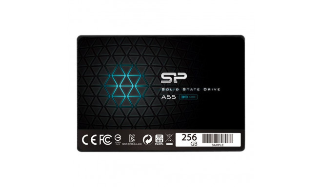 SILICONPOW SP256GBSS3A55S25 SSD 256GB 2.5 Silicon Power Ace A55 SATA3 R/W:550/450 MB/s  3D NAND