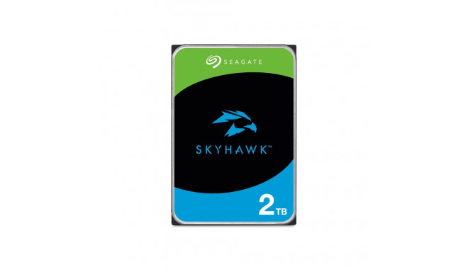 SEAGATE Surveillance Skyhawk 2TB HDD SATA 6Gb/s 256MB vahemälu 3.5-tolline