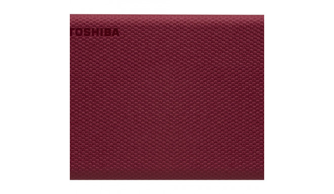 TOSHIBA Canvio Advance 4TB 2.5-tolline Väline Kõvaketas USB 3.2 Gen1 Punane