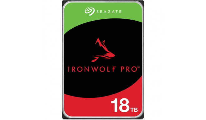 Seagate IRONWOLF PRO 18TB SATAIII 256MB 3.5" kõvaketas