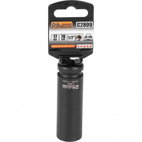 Long impact head 1/2, 29 mm