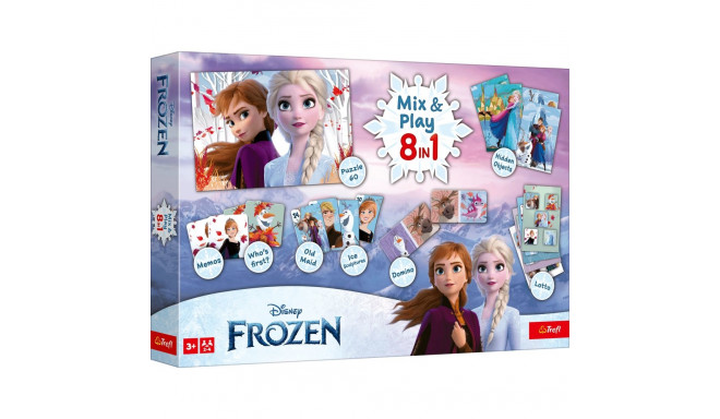 Trefl Frozen 8in1 Mix&play lauamängude komplekt