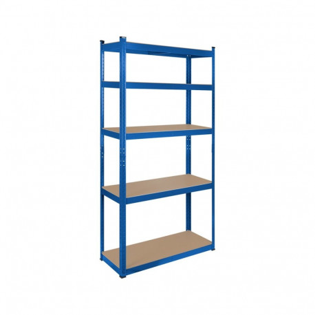 Metal storage rack 180x90x40 blue Rebel