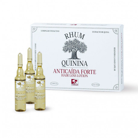 CRUSELLAS ampullid RHUM QUININA tugevad juuksekaduvastased 6 x 10ml