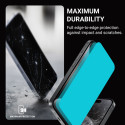 Crong Anti-Bacterial 3D Armour Glass - Szkło hartowane 9H Full Glue do iPhone 16 Pro Max + ramka ins