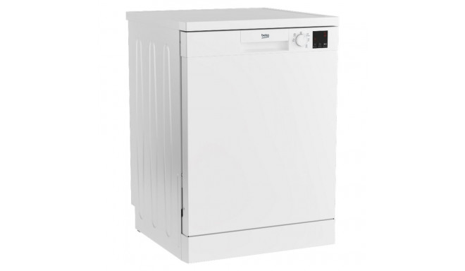 BEKO Freestanding Dishwasher DVN05320W, Energy class E, Width 60 cm, White