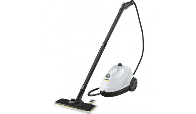 Kärcher steam cleaner SC 2 EasyFix (white/black, 1,500 watts, with EasyFix floor cleaning set)