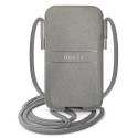 Guess Handbag GUPHLPSASBGR 6.7" grey/grey Saffiano Strap