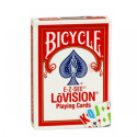 Bicycle E-Z-SEE LoVision Playing Cards (Red)