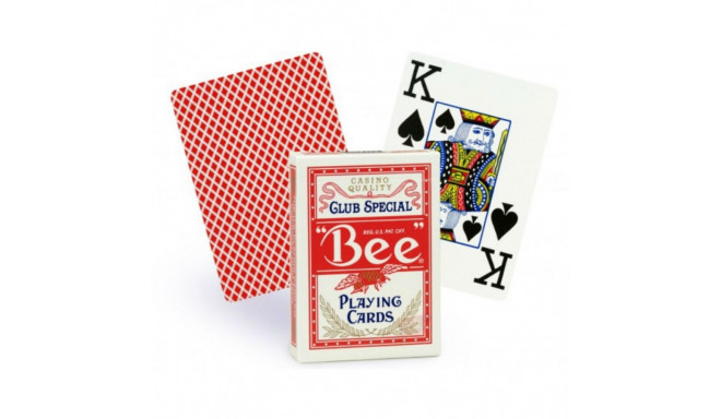 Bee Jumbo Poker Cards (Red)