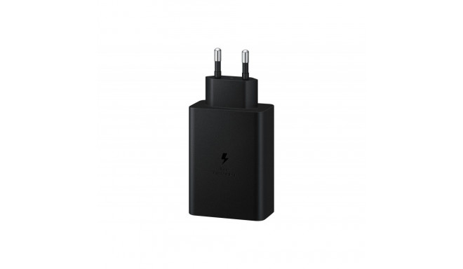 USB Charger - Samsung Trio 65W USB-C, 25W & 15W Outputs Black