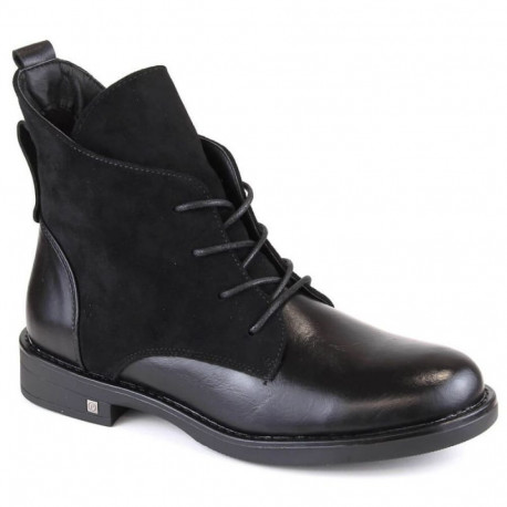 Insulated flat ankle boots Potocki W WOL88C black (38)