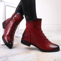 Jezzi W JEZ52G insulated ankle boots with decorations, red (40)