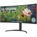 "86,6cm/34"" (3440x1440) LG UltraWide 34WP65CP-B 21:9 WQHD 5ms 160Hz HDR400 HDMI DP Speaker Black"