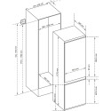 Integreeritav külmik Kluge KCN2256J